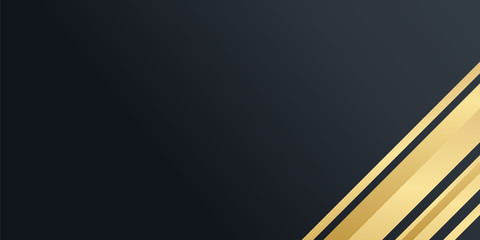 Black Gold Presentation Background