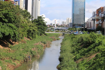 open sewage in salvador