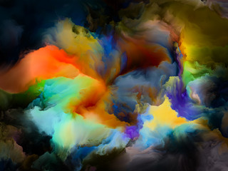 Obraz na płótnie Canvas Source of Virtual Color
