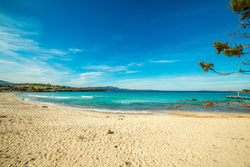Rena Bianca shore at sunset in
