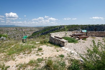 Kroatien - Čikola Canyon - Viewpoint