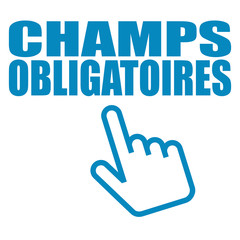 Logo champs obligatoires.