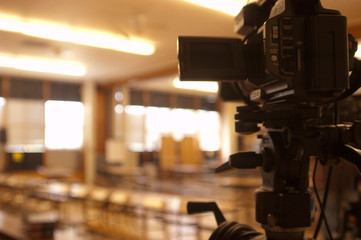 professional video camera