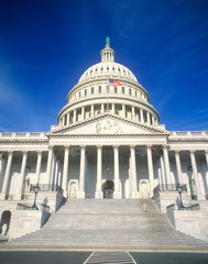 Fototapeta na wymiar United States Capitol Dome, Washington D.C.