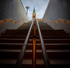 stairway to city hall square
