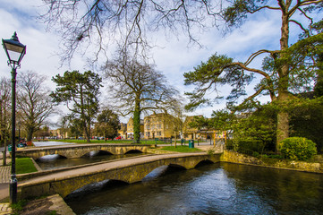 Bourton on the water Cotswolds England UK