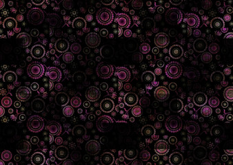 abstract geometric pattern with fabric texture