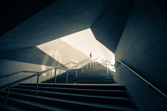 stairway to subway