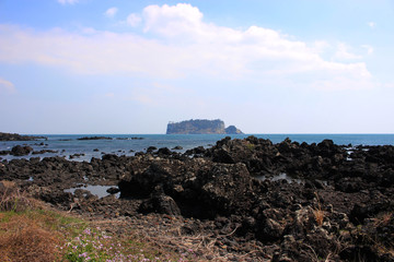Beom Island - Jeju Olle Trail Route 7 : Beautiful Scenery of Jeju Island, Korea