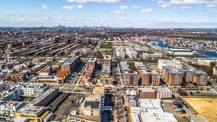 Aerial Images of Sheepshead Bay Brooklyn