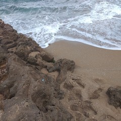 sand castle on the beach