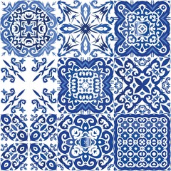 Ceramic tiles azulejo portugal.