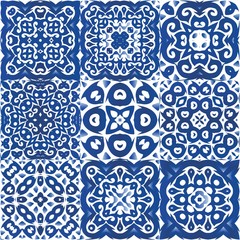 Ceramic tiles azulejo portugal.