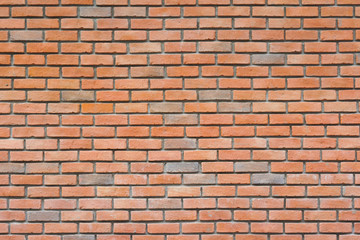 Clay brick wall background for design and decoration
