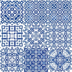 Traditional ornate portuguese azulejo.