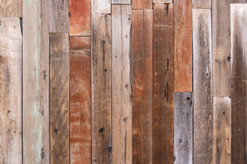 Close up of old dirty wooden wall