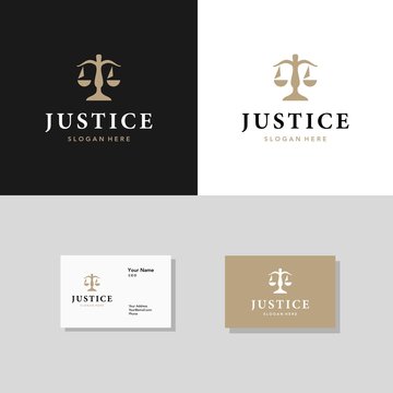 Law justice firm Premium Vector
