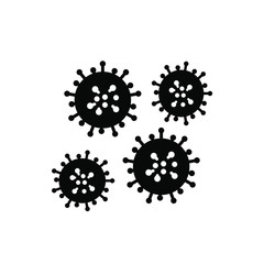 Virus icon template