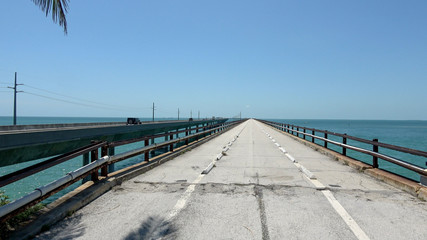 The Bridges conneting the Keys in South FLORIDA