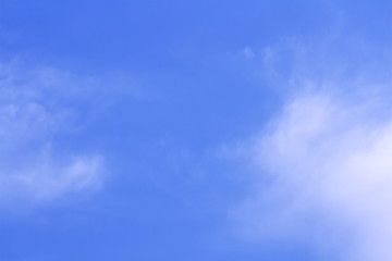 Fototapeta premium background blue sky with clouds nature view. a beautiful day.