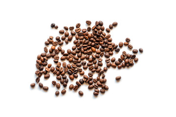 coffee bean isolated on white background