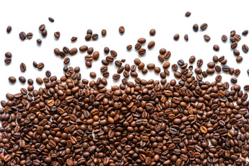 coffee bean isolated on white background