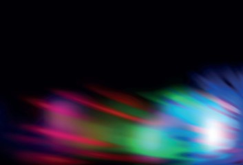 Dark Multicolor vector abstract blurred layout.