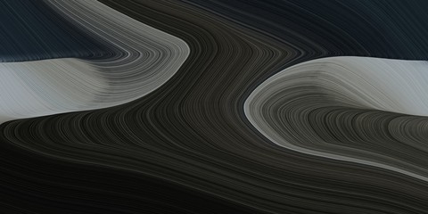 graphic design background with modern waves background illustration with very dark green, gray gray and dim gray color. can be used as card, wallpaper or background texture