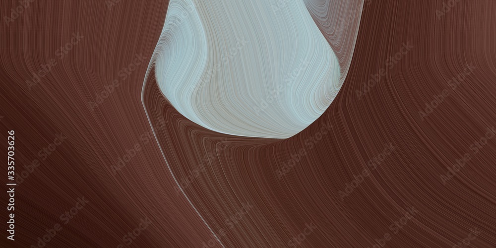 Poster graphic design background with contemporary waves design with old mauve, dark gray and old lavender 
