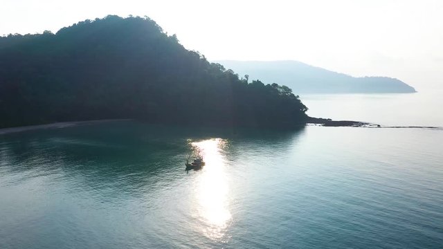 boat on the sea