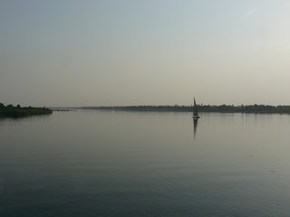 Dhow on the Nile
