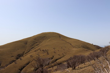 竜ヶ岳を登山した時の景色