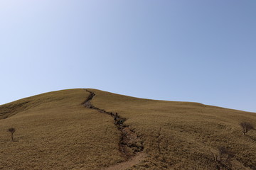Obraz na płótnie Canvas 竜ヶ岳を登山した時の景色