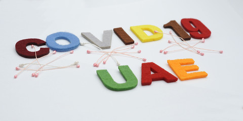 CONCEPT COVID-19 PENDAMIC UAE