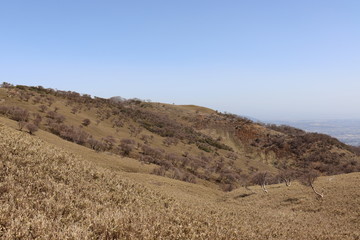 竜ヶ岳を登山した時の景色