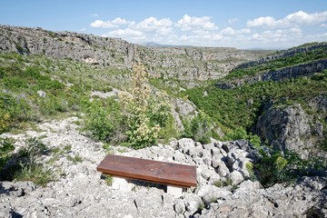 Kroatien - Čikola Canyon - Viewpoint