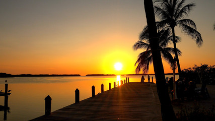 Wonderful pier in the FLORIDA Keys