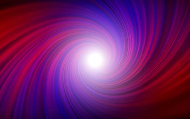 Dark Blue, Red vector texture with milky way stars. Space stars on blurred abstract background with gradient. Pattern for astronomy websites.