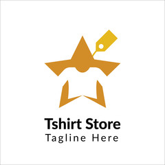 Obraz premium rock star logo brand t-shirt