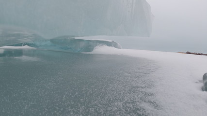 Зимняя красота озера Балхаш и города Приозёрск