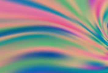 Dark Pink, Blue vector blurred bright pattern.