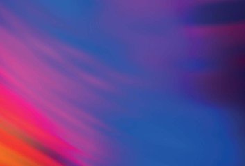 Light Blue, Red vector abstract blurred background.