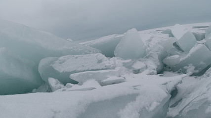 Зимняя красота озера Балхаш и города Приозёрск
