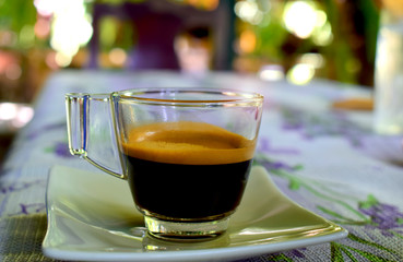 
Coffee mugs
Placed on the table Nature background