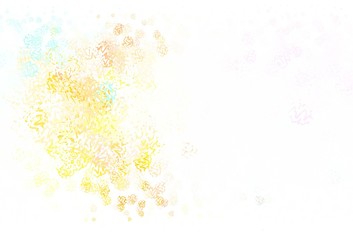 Light Multicolor vector texture with bent lines.