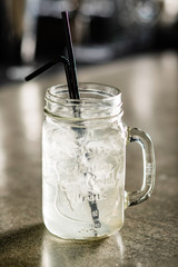 summer cocktail in the bar