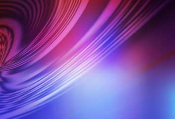 Light Blue, Red vector background with curved lines. Brand new colorful illustration in simple style. A completely new design for your business.