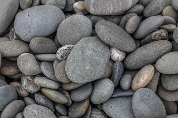 Fototapeta na wymiar stones and Pebbles on a beach