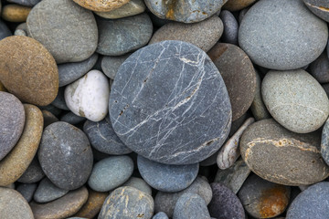 Fototapeta na wymiar stones on a beach