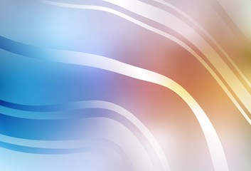 Light Blue, Yellow vector abstract bright texture.